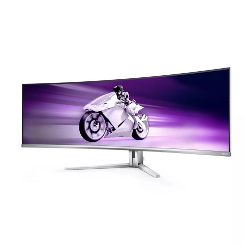 Philips Evnia 8000 49M2C8900/00 monitor komputerowy 124,2 cm (48.9") 5120 x 1440 px Dual QHD QDOLED Biały