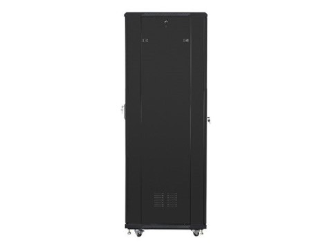 Szafa jednosekcyjna, zamykana na zamek Lanberg FF01-6842-12B (42U; 19''; 2050mm / 600mm / 800 mm; stojąca; Pełne, Szklane; 800 k