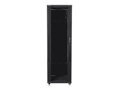 Szafa jednosekcyjna, zamykana na zamek Lanberg FF01-8042-12B (42U; 19''; 2050mm / 800mm / 1000 mm; stojąca; Pełne, Szklane; 800 