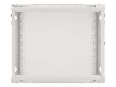 LANBERG SZAFA WISZĄCA RACK 19" 9U 600X600 DRZWI METALOWE SZARA (FLAT PACK) WF01-6609-00S