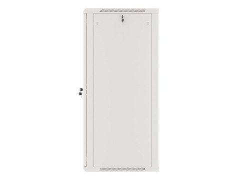 Szafa Rack Lanberg WF01-6627-10S (27U; 1300mm / 600mm / 600 mm; wisząca; Szklane; 19''; szary)