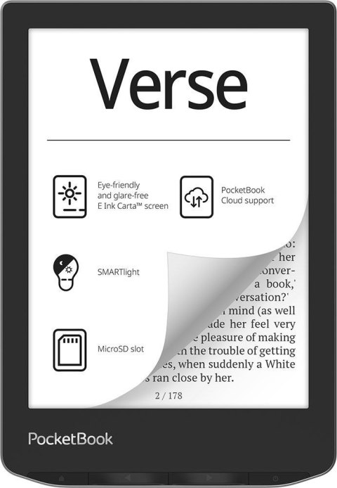 Czytnik PocketBook Verse (629) szary