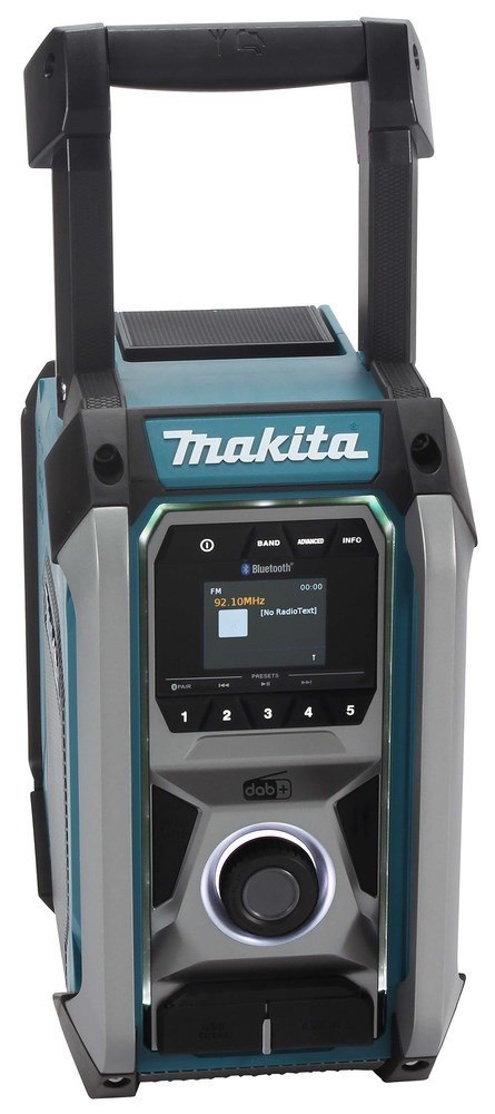 Makita Radio MR007G 12/14,4/18/40V XGT MR007GZ ładowarką DAB/DAB+ USB
