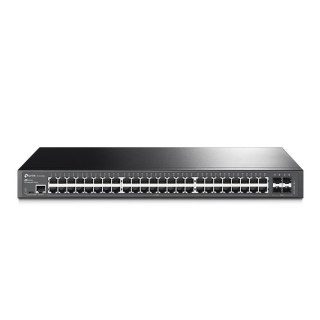 TP-Link Omada SG3452 łącza sieciowe Zarządzany L2+ Gigabit Ethernet (10/100/1000) 1U Czarny