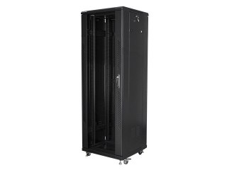 SZAFA INSTALACYJNA RACK STOJĄCA 19" 37U 600X600 CZARNA LANBERG (FLAT PACK)