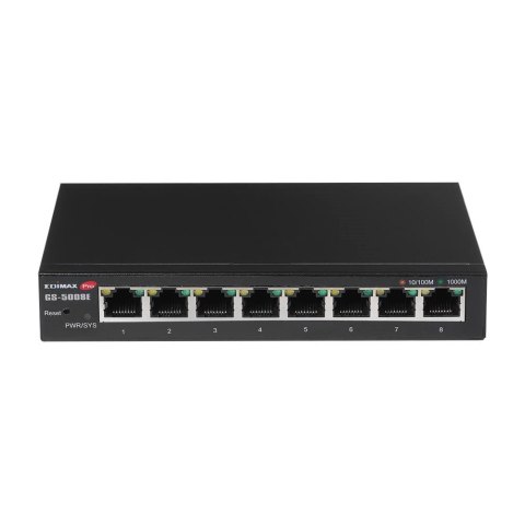 Switch zarządzalny Edimax GS-5008E 8x10/100/1000 4x10/100/1000 Base-T Web Smart