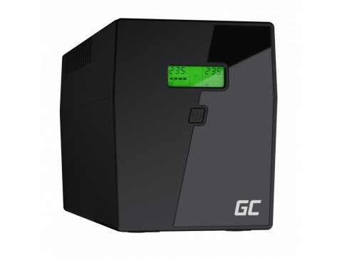 Green Cell UPS05 zasilacz UPS Technologia line-interactive 3 kVA 1200 W 5 x gniazdo sieciowe Green Cell UPS05 zasilacz UPS Technologia line-interactive 3 kVA 1200 W 5 x gniazdo sieciowe