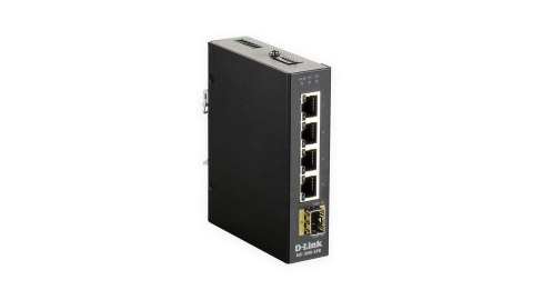 Przełącznik D-Link DIS-100G-5SW - Niezarządzany - L2 - Gigabit Ethernet (10/100/1000) - Pełny dupleks - Możliwość montażu na ści
