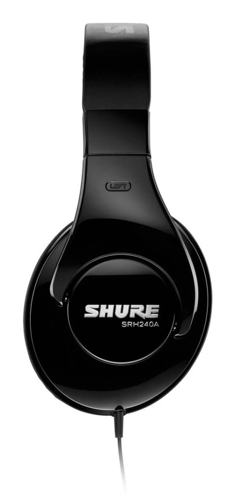 Shure SRH240A-EFS Słuchawki Przewodowa Czarny
