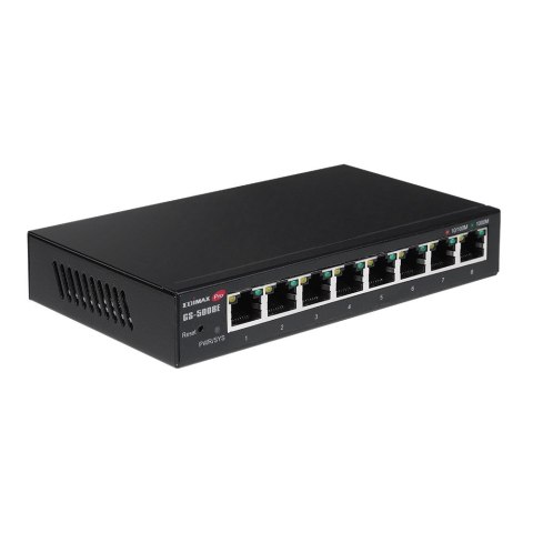 Switch zarządzalny Edimax GS-5008E 8x10/100/1000 4x10/100/1000 Base-T Web Smart