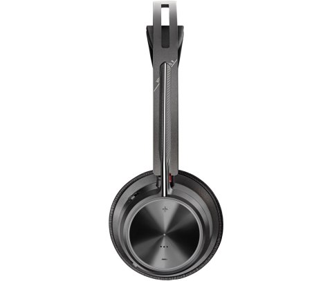 POLY Zestaw słuchawkowy Voyager Focus 2 USB-C-C + przejściówka USB-C/A Adapter + podstawka ładująca