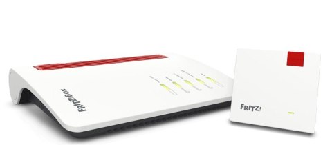 FRITZ! Mesh Set 7530 AX + 1200 AX Dual-band (2.4 GHz/5 GHz) Wi-Fi 6 (802.11ax) Czerwony, Biały 4 3G Wewnętrzny