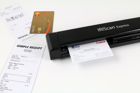 I.R.I.S. IRIScan Express 4 Skaner z podajnikiem 1200 x 1200 DPI A4 Czarny