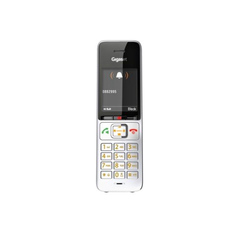 Gigaset COMFORT 500A duo Telefon analogowy/DECT Nazwa i identyfikacja dzwoniącego Czarny, Srebrny