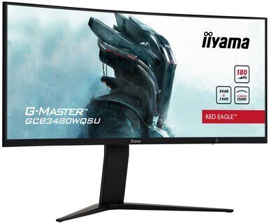 Iiyama G-MASTER GCB3480WQSU-B1 monitor komputerowy 86,4 cm (34") 3440 x 1440 px UltraWide Quad HD LCD Czarny