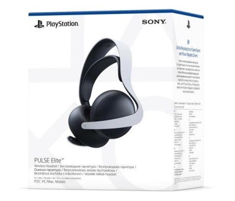 Sony PlayStation 5 Pulse Elite Słuchawki nauszne Czarno białe