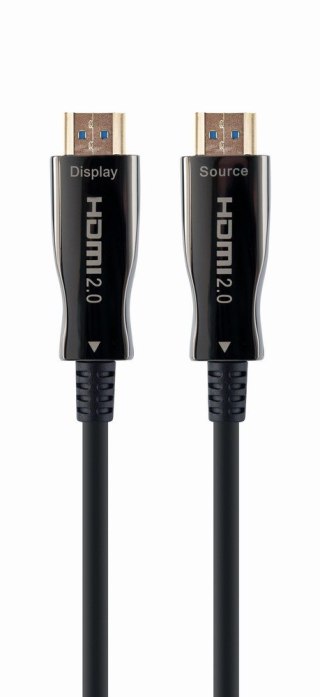 Gembird CCBP-HDMI-AOC-80M-02 kabel HDMI HDMI Typu A (Standard) Czarny