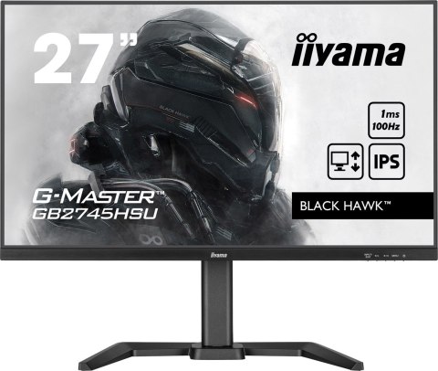 Iiyama G-MASTER GB2745HSU-B2 LED display 68,6 cm (27") 1920 x 1080 px Full HD Czarny