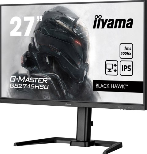 Iiyama G-MASTER GB2745HSU-B2 LED display 68,6 cm (27") 1920 x 1080 px Full HD Czarny