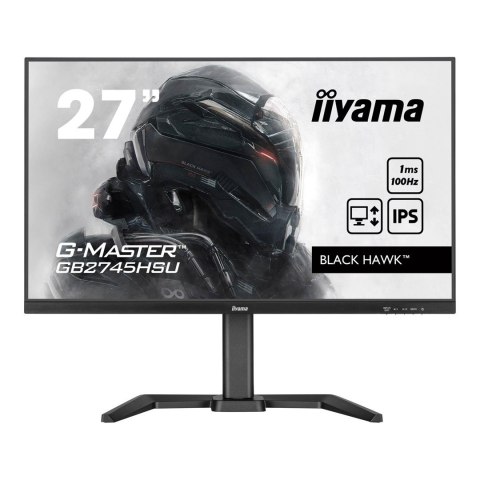 Iiyama G-MASTER GB2745HSU-B2 LED display 68,6 cm (27") 1920 x 1080 px Full HD Czarny