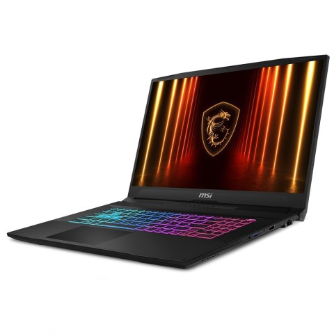 Laptop MSI Katana 17 HX B14WFK-212NL Intel® Core™ i7 i7-14650HX 43,9 cm (17.3") Full HD 16 GB DDR5-SDRAM 1 TB SSD NVIDIA GeForce