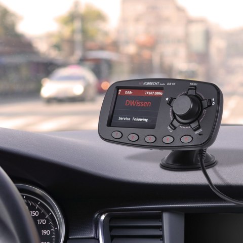 Albrecht DR 57 Radio samochodowe Adapter DAB+ (DLS)