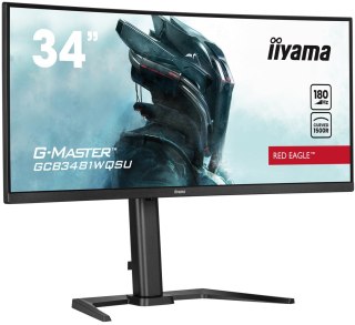 Iiyama G-MASTER GCB3481WQSU-B1 monitor komputerowy 86,4 cm (34") 3440 x 1440 px UltraWide Quad HD LCD Czarny