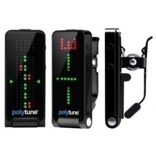 Tuner gitarowy na klipsie TC Electronic PolyTune Clip Black