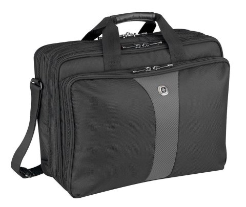 Wenger/SwissGear Legacy 17 torba na notebooka 43,2 cm (17") Aktówka Czarny, Szary