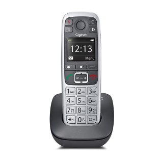 Gigaset E560 wewnętrzny telefon bezprzewodowy z dużymi przyciskami - platynowy