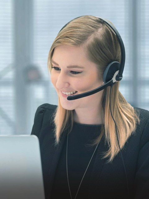 Koss USB Communication Headsets CS300 Przewodowy mikrofon nauszny z redukcją szumów Czarny