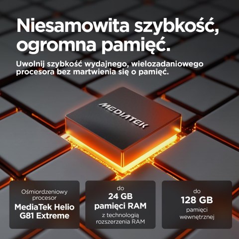 Smartfon Motorola moto g15, 17.1 cm (6.72"), 4 GB RAM, 128 GB ROM, 50 MP kamera, Android 15, kolor szary