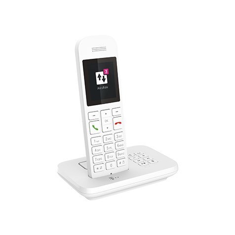 Telefon analogowy/DECT Sinus A12 Słuchawka bezprzew. Biały