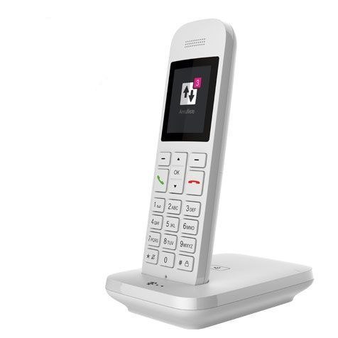 Telefon bezprzewodowy Mannheim Sinus 12 - biały