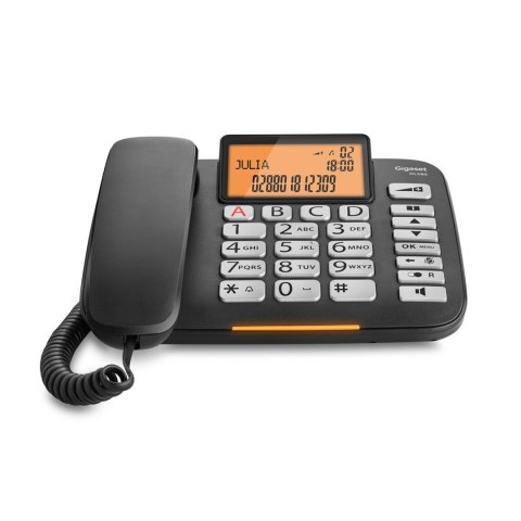 Telefon przewodowy Gigaset DL580 z wyświetlaniem numeru