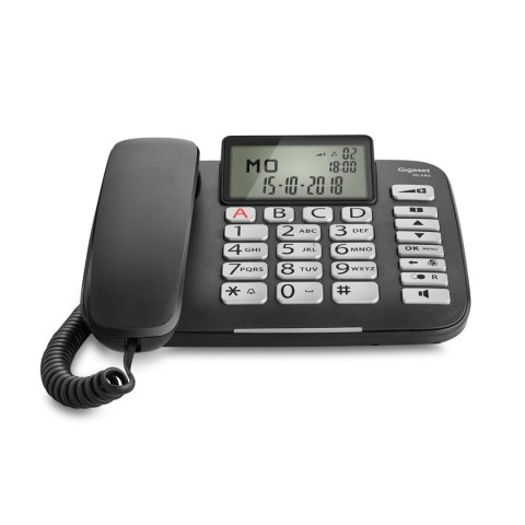 Telefon przewodowy Gigaset DL580 z wyświetlaniem numeru