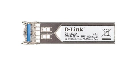 D-Link DIS-S302SX - Światłowód - 1000 Mbit/s - mini-GBIC - SFP - SX - 20000 m