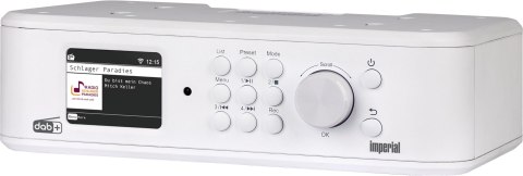 Radio Imperial DABMAN i460 DAB+/FM srebrzysta biel