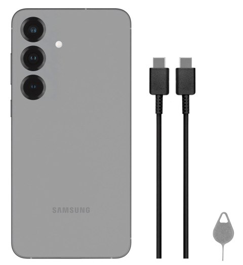 Samsung Galaxy S25 15,8 cm (6.2") Dual SIM Android 15 5G USB Type-C 12 GB 128 GB 4000 mAh Srebrny