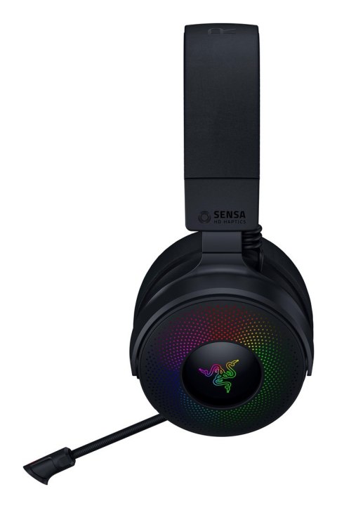 Zestaw słuchawkowy Razer Kraken V4 Pro Bluetooth Over-ear Microphone Bezprzewodowy Czarny