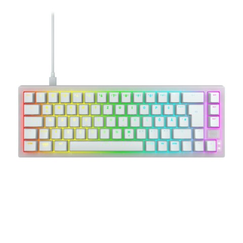 Klawiatura CHERRY XTRFY TAS K5V2 Przewodowy DE-Layout weiĽ MX Czerwony