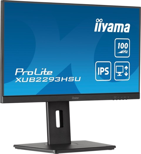 Iiyama Display 22 XUB2293HSU-B7 IPS - Płaski Ekran - 54.6 cm