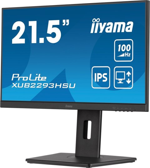Iiyama Display 22 XUB2293HSU-B7 IPS - Płaski Ekran - 54.6 cm