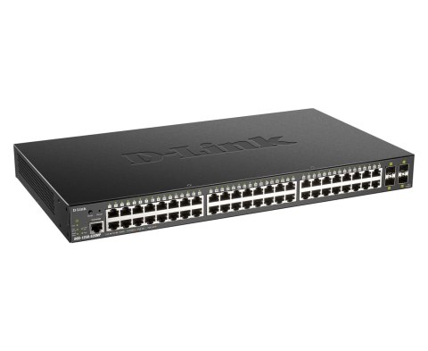 Przełącznik D-Link DGS-1250-52XMP E DGS125052XMP DGS-1250-52XMP/E - Przełącznik - Światłowód