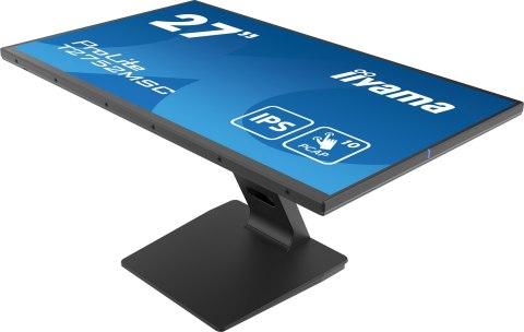 Iiyama ProLite T2752MSC-B1 monitor komputerowy 68,6 cm (27") 1920 x 1080 px Full HD LED Ekran dotykowy Czarny