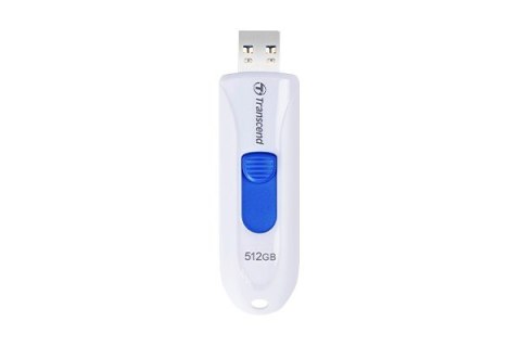 Transcend JetFlash 790 pamięć USB 512 GB USB Typu-A 3.2 Gen 1 (3.1 Gen 1) Czarny, Biały