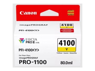 INK PFI-4100 Y YELLOW INK TANK/