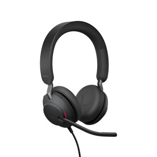Jabra Evolve2 40 SE Zestaw słuchawkowy Przewodowa Opaska na głowę Połączenia/muzyka USB Typu-A Czarny