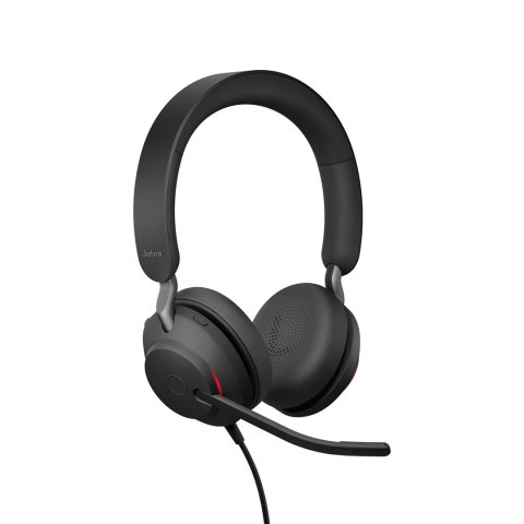 Jabra Evolve2 40 SE Zestaw słuchawkowy Przewodowa Opaska na głowę Połączenia/muzyka USB Typu-A Czarny
