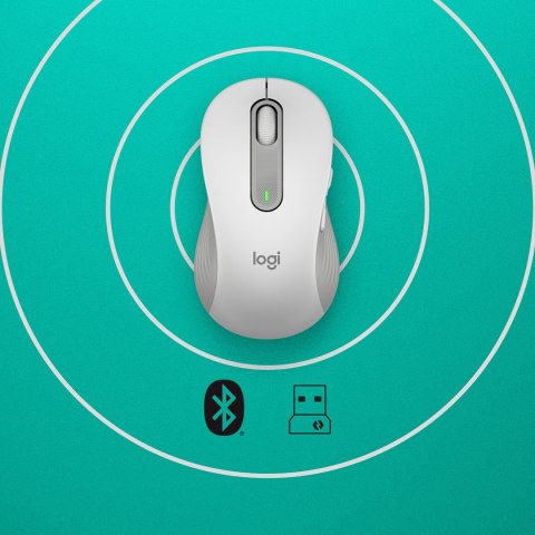 Logitech Signature M650 myszka Po lewej stronie RF Wireless + Bluetooth Optyczny 4000 DPI